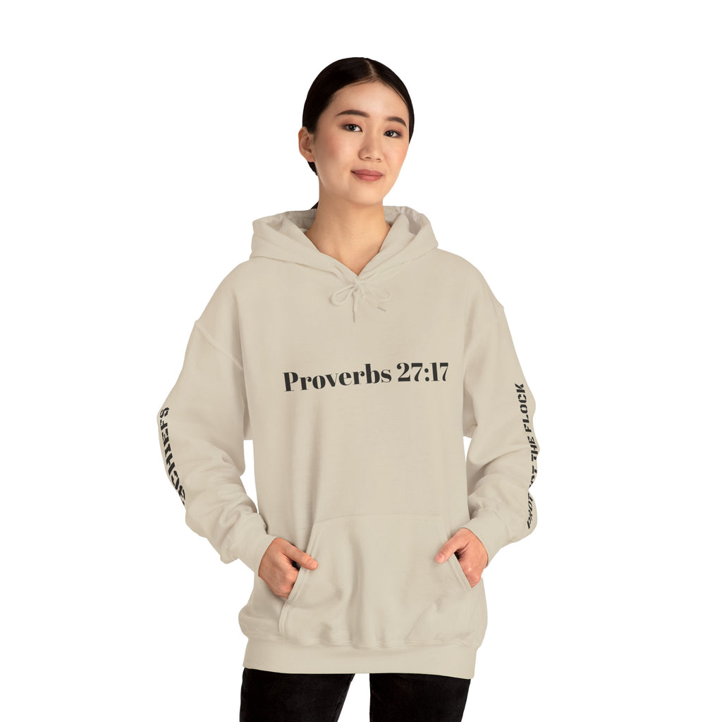 Proverbs 27:17 "I Am My Brother's Keeper" Hoodie — Christian Faith Pullover