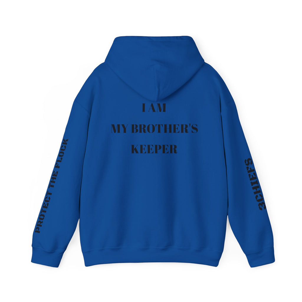 Proverbs 27:17 "I Am My Brother's Keeper" Hoodie — Christian Faith Pullover