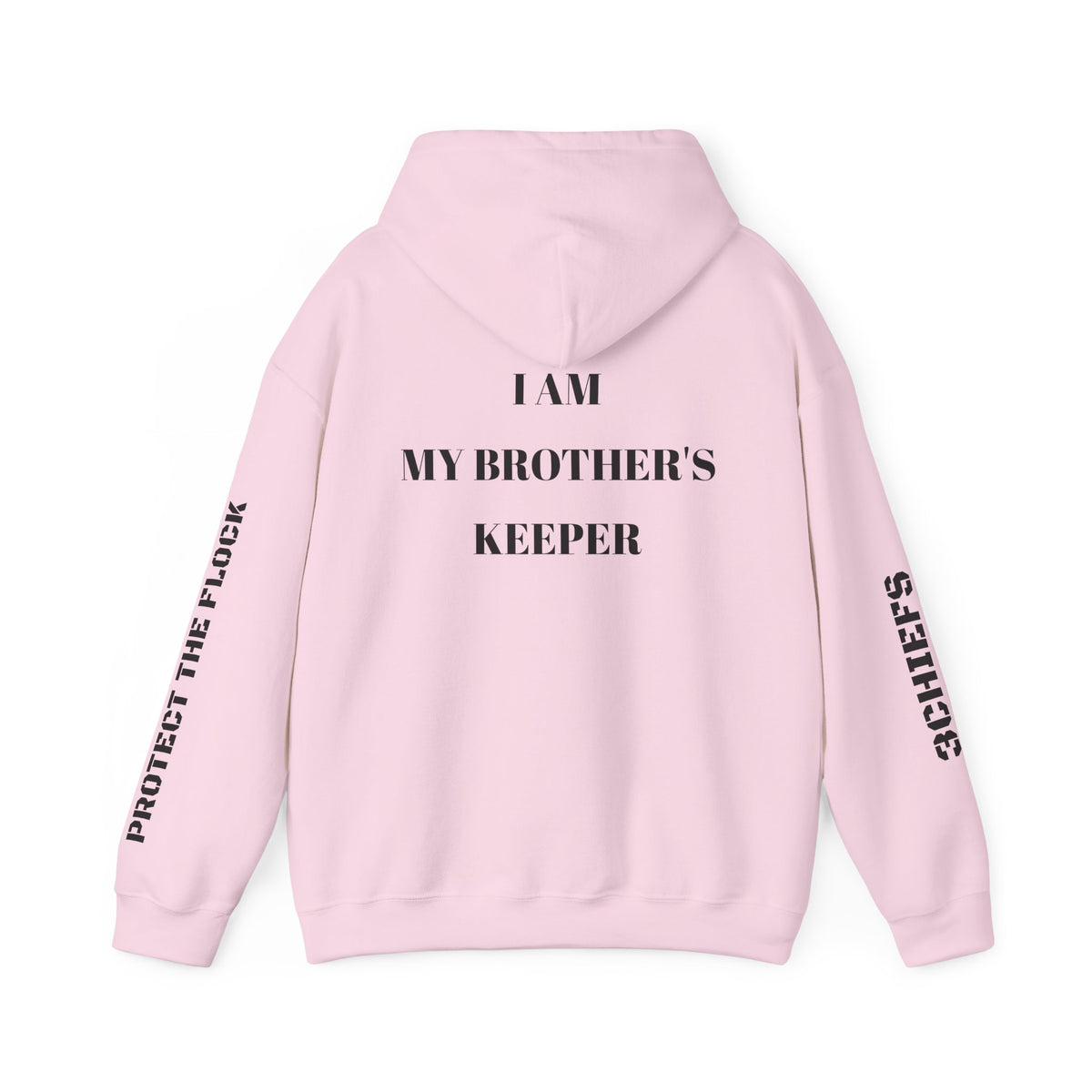 Proverbs 27:17 "I Am My Brother's Keeper" Hoodie — Christian Faith Pullover