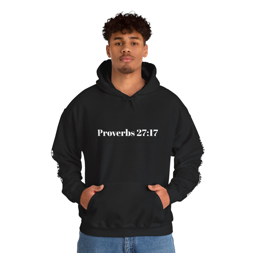 Proverbs 27:17 "I Am My Brother's Keeper" Hoodie — Christian Faith Pullover