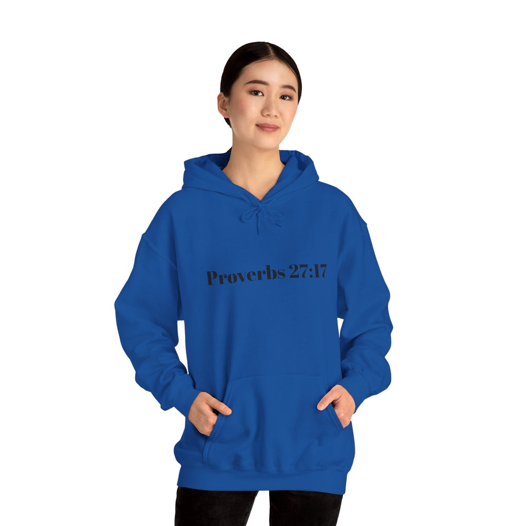 Proverbs 27:17 "I Am My Brother's Keeper" Hoodie — Christian Faith Pullover