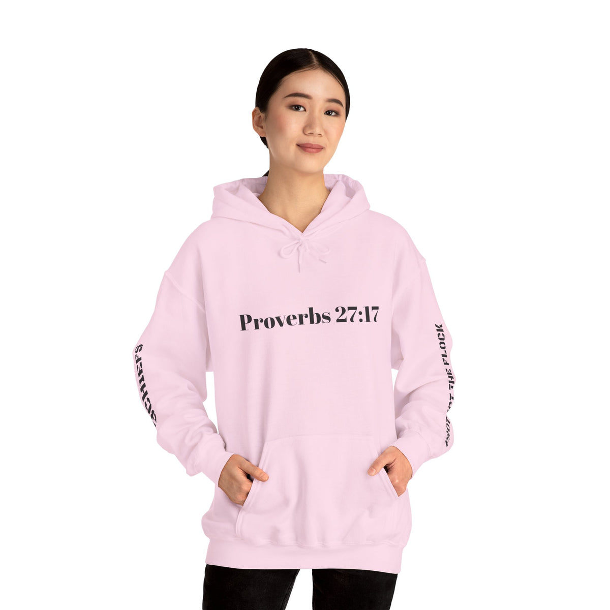Proverbs 27:17 "I Am My Brother's Keeper" Hoodie — Christian Faith Pullover