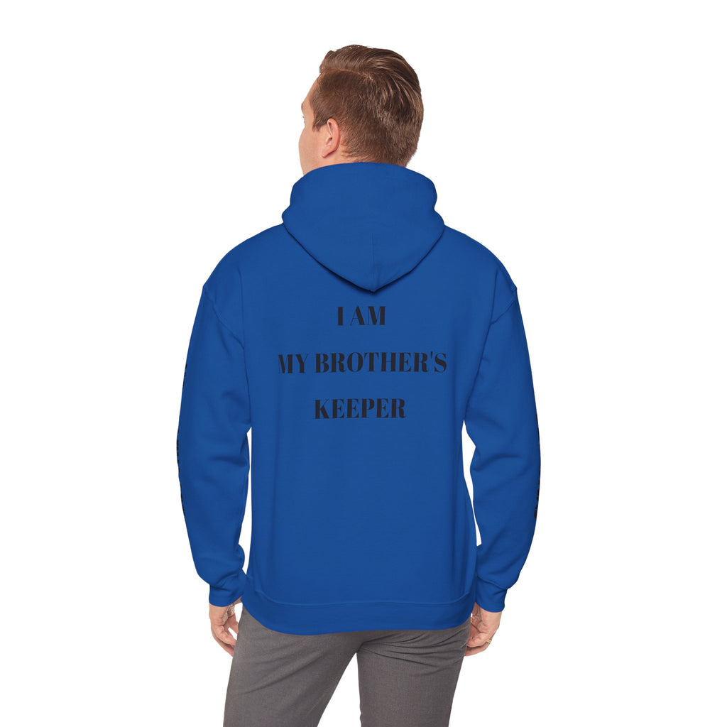Proverbs 27:17 "I Am My Brother's Keeper" Hoodie — Christian Faith Pullover