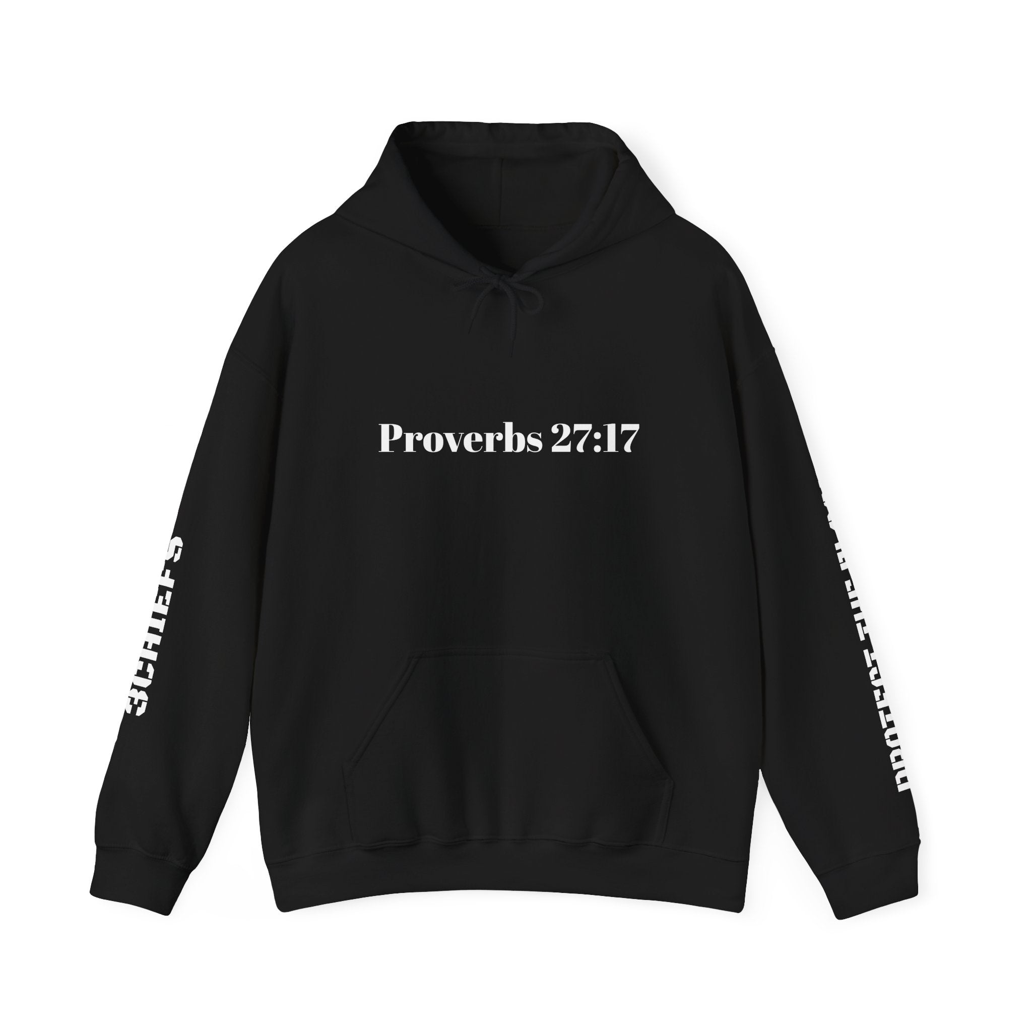 Proverbs 27:17 "I Am My Brother's Keeper" Hoodie — Christian Faith Pullover