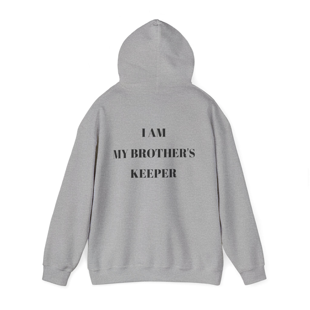 Proverbs 27:17 "I Am My Brother's Keeper" Hoodie — Christian Faith Pullover