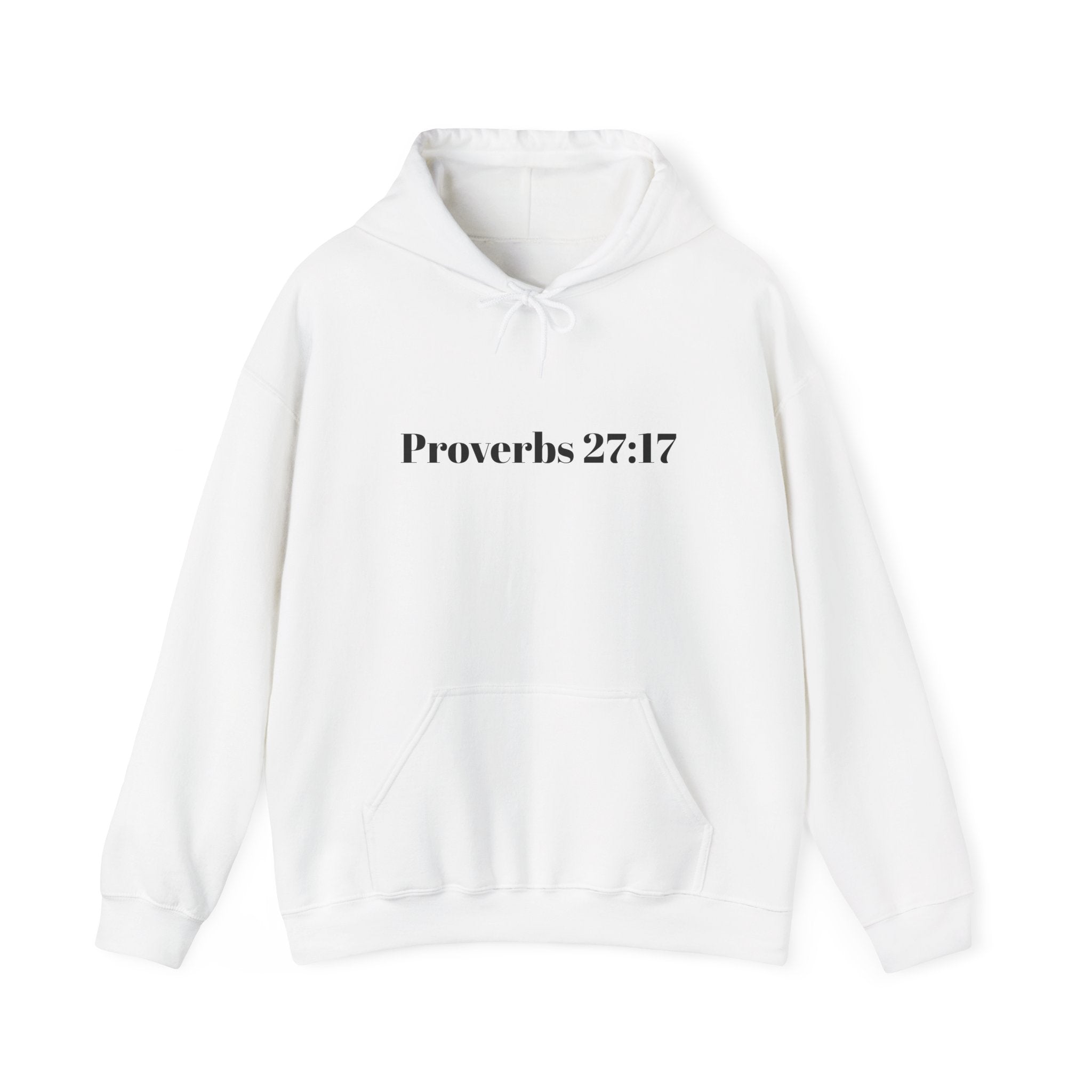 Proverbs 27:17 "I Am My Brother's Keeper" Hoodie — Christian Faith Pullover
