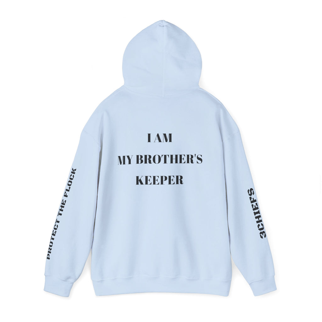 Proverbs 27:17 "I Am My Brother's Keeper" Hoodie — Christian Faith Pullover