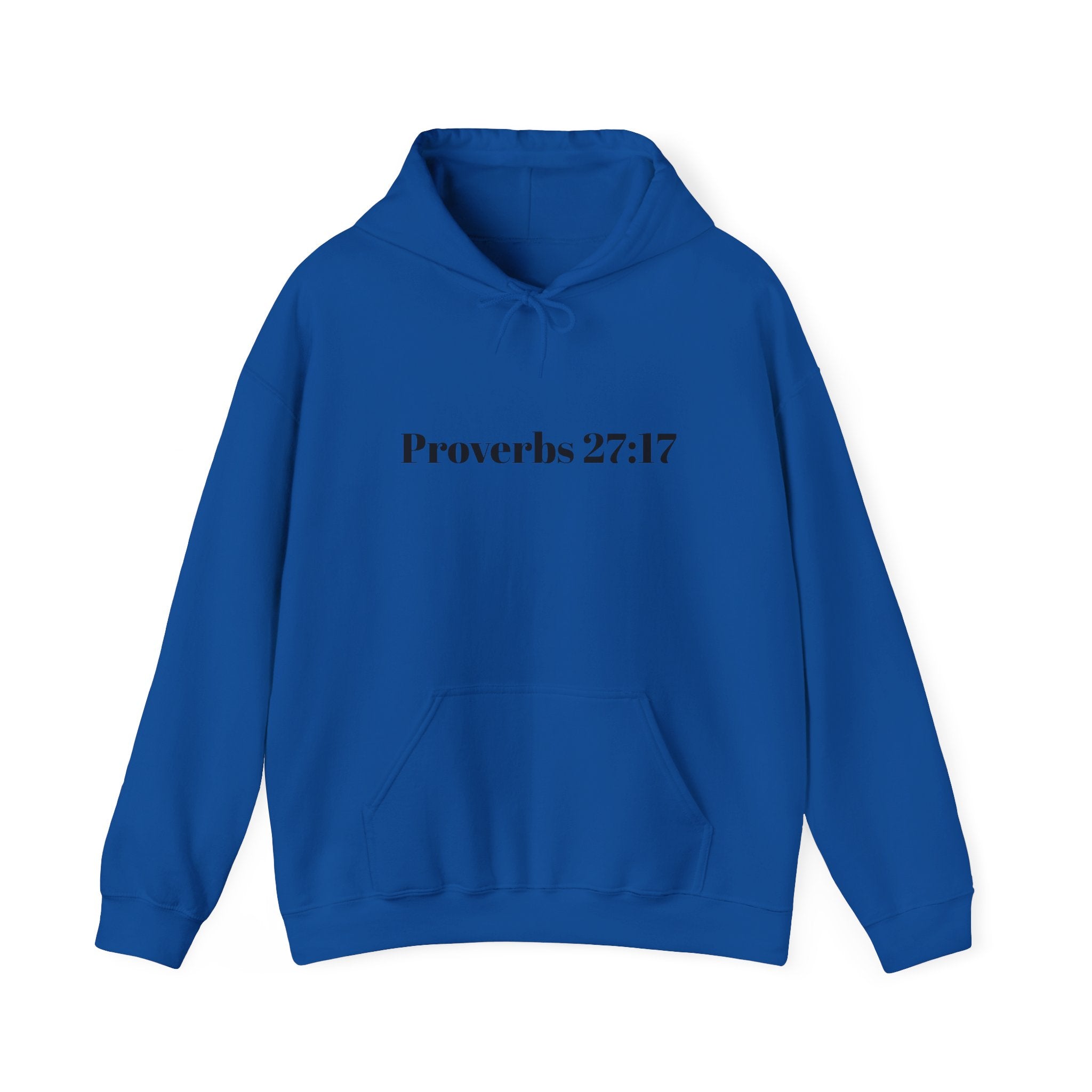 Proverbs 27:17 "I Am My Brother's Keeper" Hoodie — Christian Faith Pullover