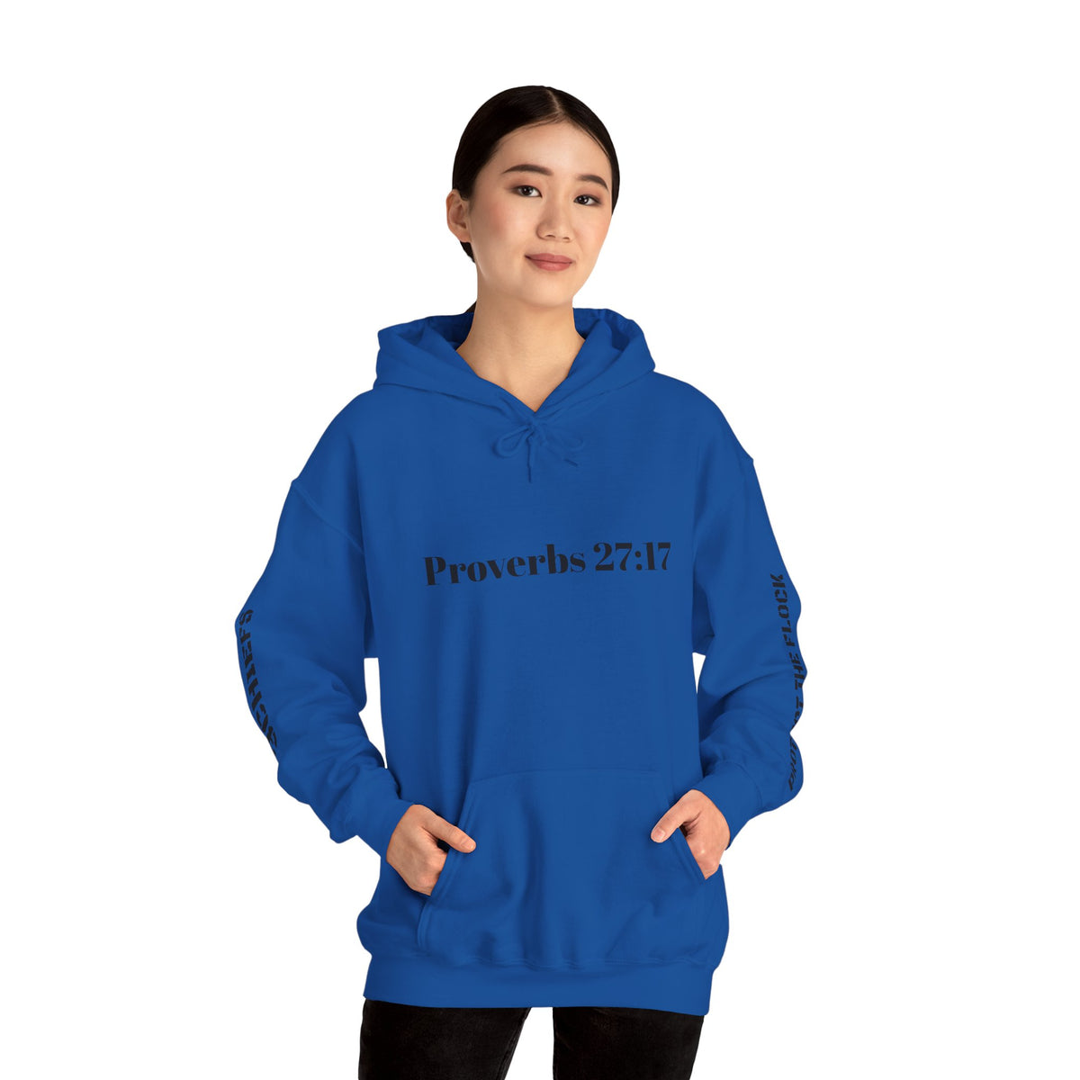 Proverbs 27:17 "I Am My Brother's Keeper" Hoodie — Christian Faith Pullover