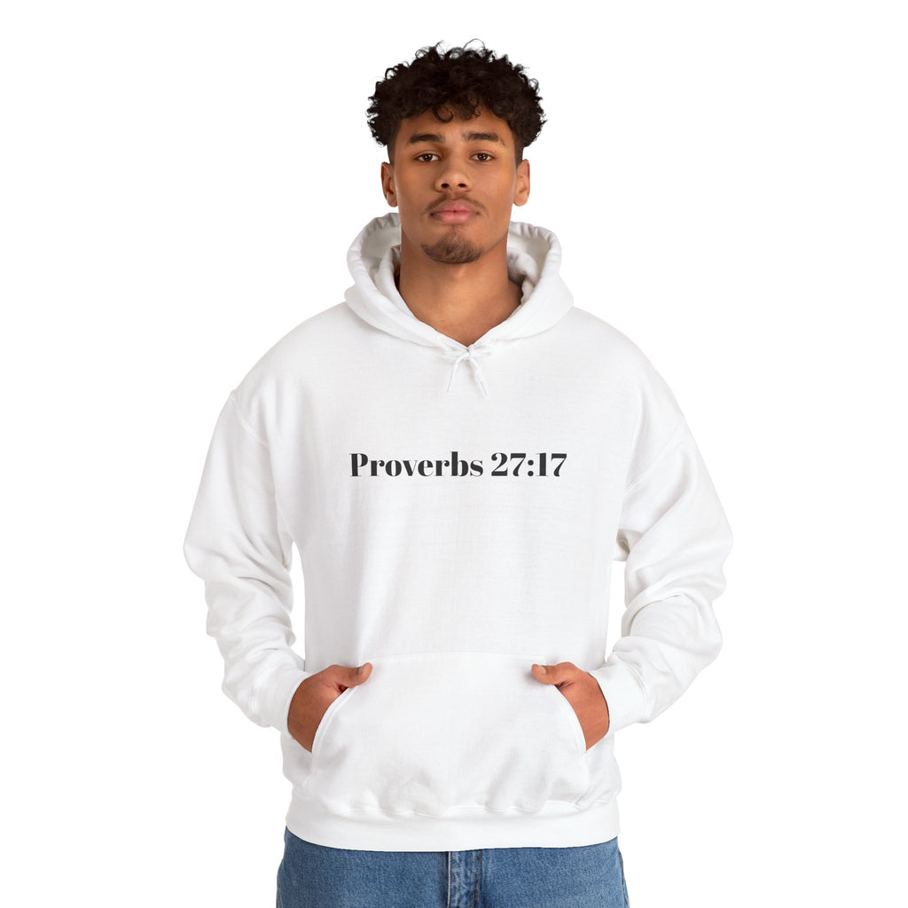 Proverbs 27:17 "I Am My Brother's Keeper" Hoodie — Christian Faith Pullover