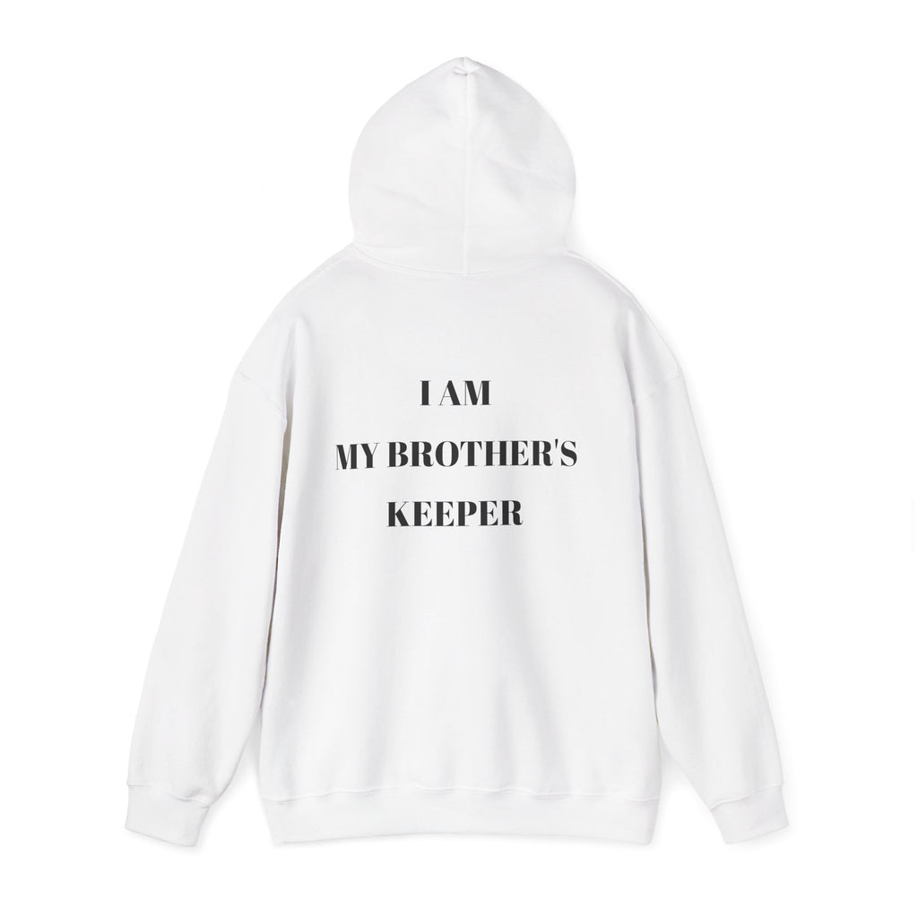 Proverbs 27:17 "I Am My Brother's Keeper" Hoodie — Christian Faith Pullover