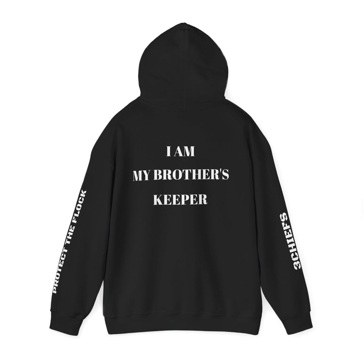 Proverbs 27:17 "I Am My Brother's Keeper" Hoodie — Christian Faith Pullover