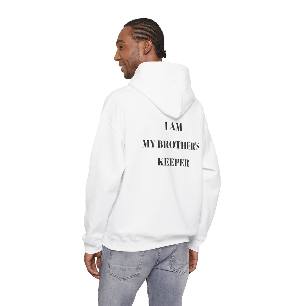 Proverbs 27:17 "I Am My Brother's Keeper" Hoodie — Christian Faith Pullover