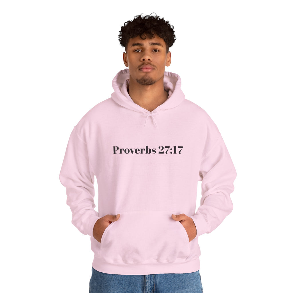 Proverbs 27:17 "I Am My Brother's Keeper" Hoodie — Christian Faith Pullover