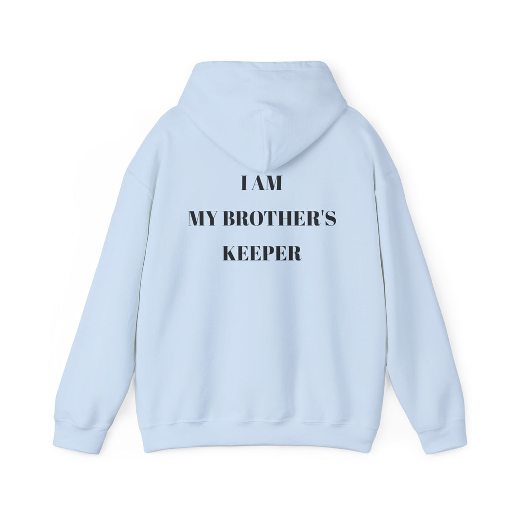 Proverbs 27:17 "I Am My Brother's Keeper" Hoodie — Christian Faith Pullover