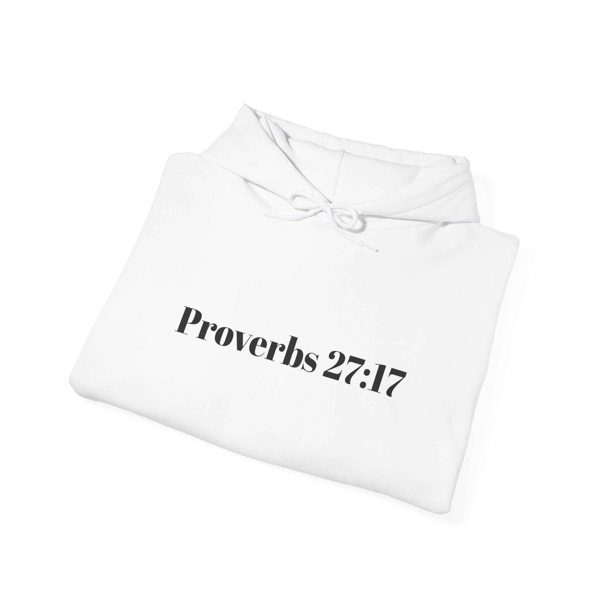 Proverbs 27:17 "I Am My Brother's Keeper" Hoodie — Christian Faith Pullover
