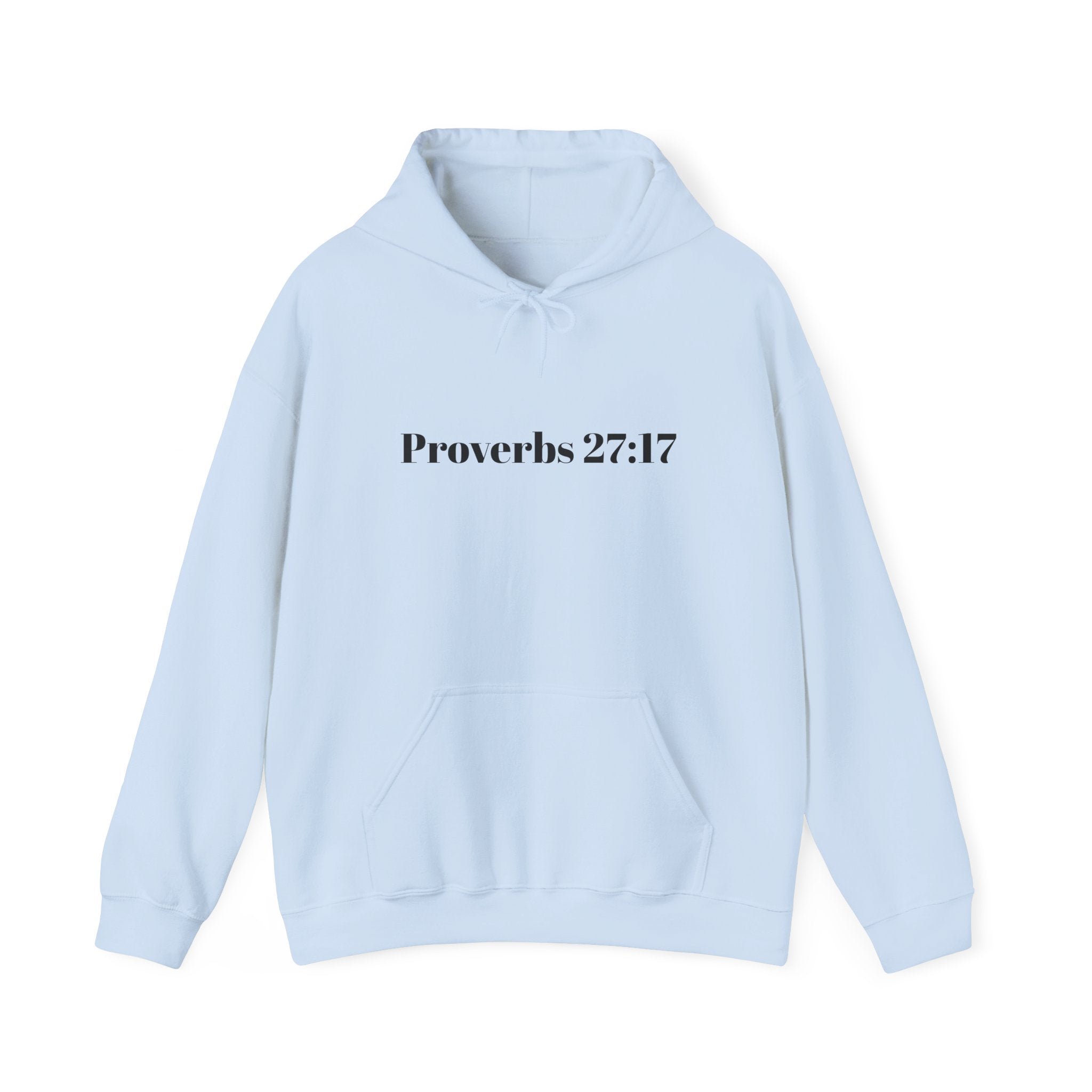 Proverbs 27:17 "I Am My Brother's Keeper" Hoodie — Christian Faith Pullover