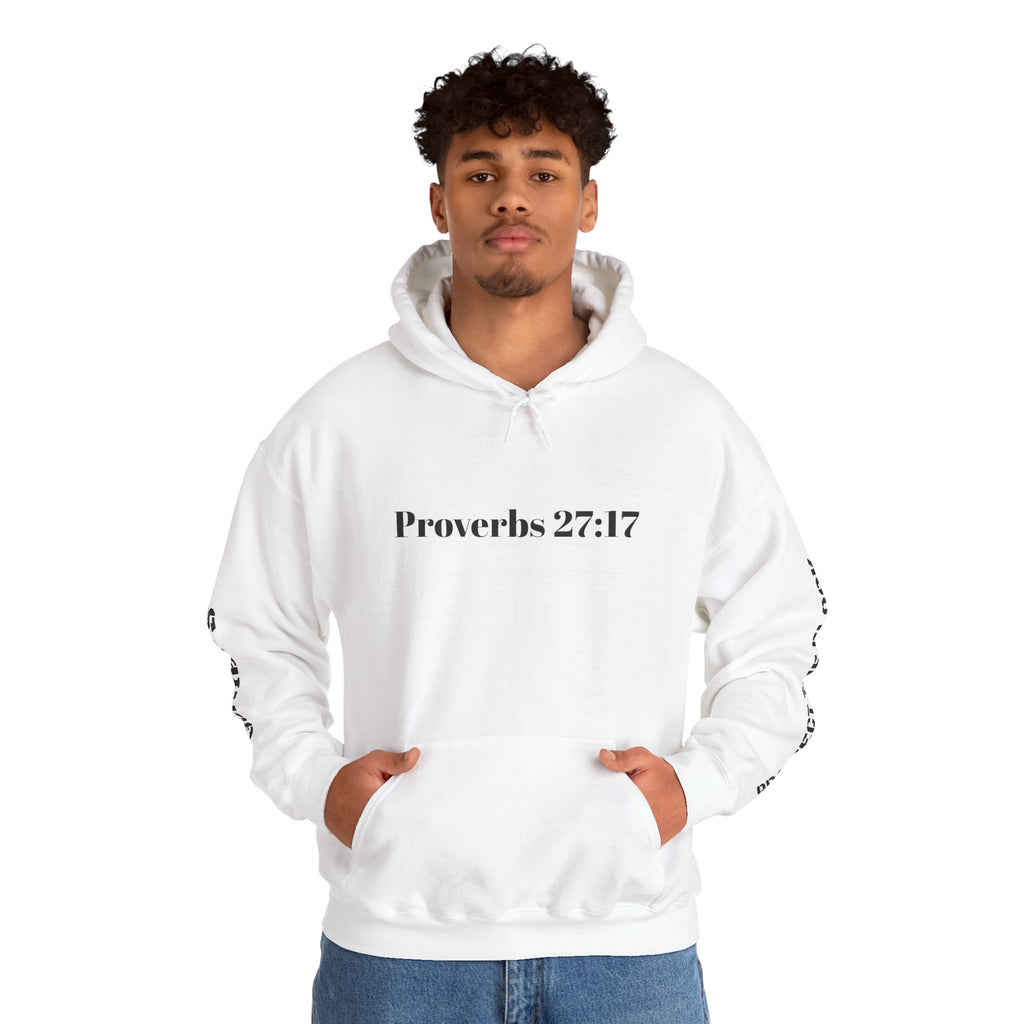 Proverbs 27:17 "I Am My Brother's Keeper" Hoodie — Christian Faith Pullover