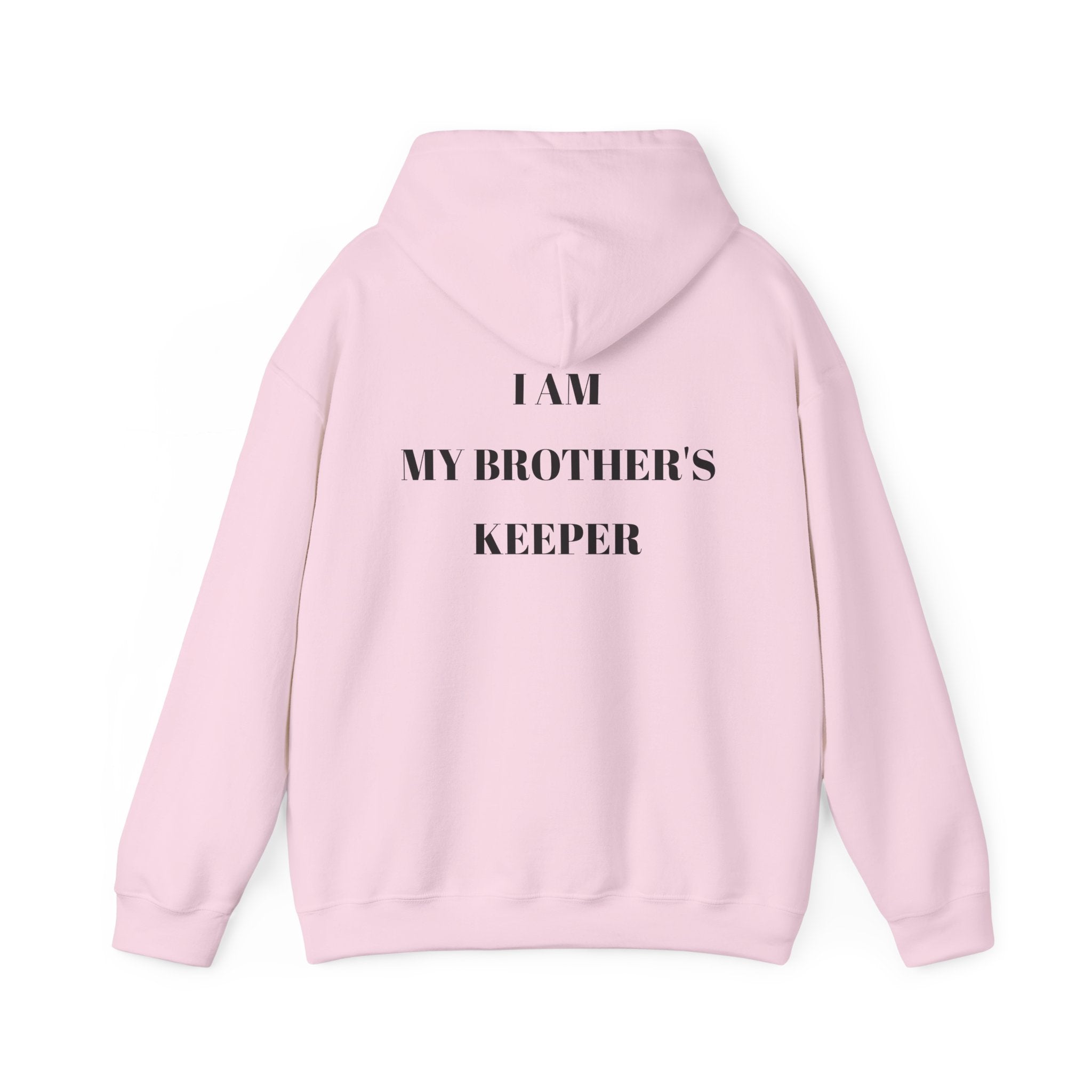 Proverbs 27:17 "I Am My Brother's Keeper" Hoodie — Christian Faith Pullover