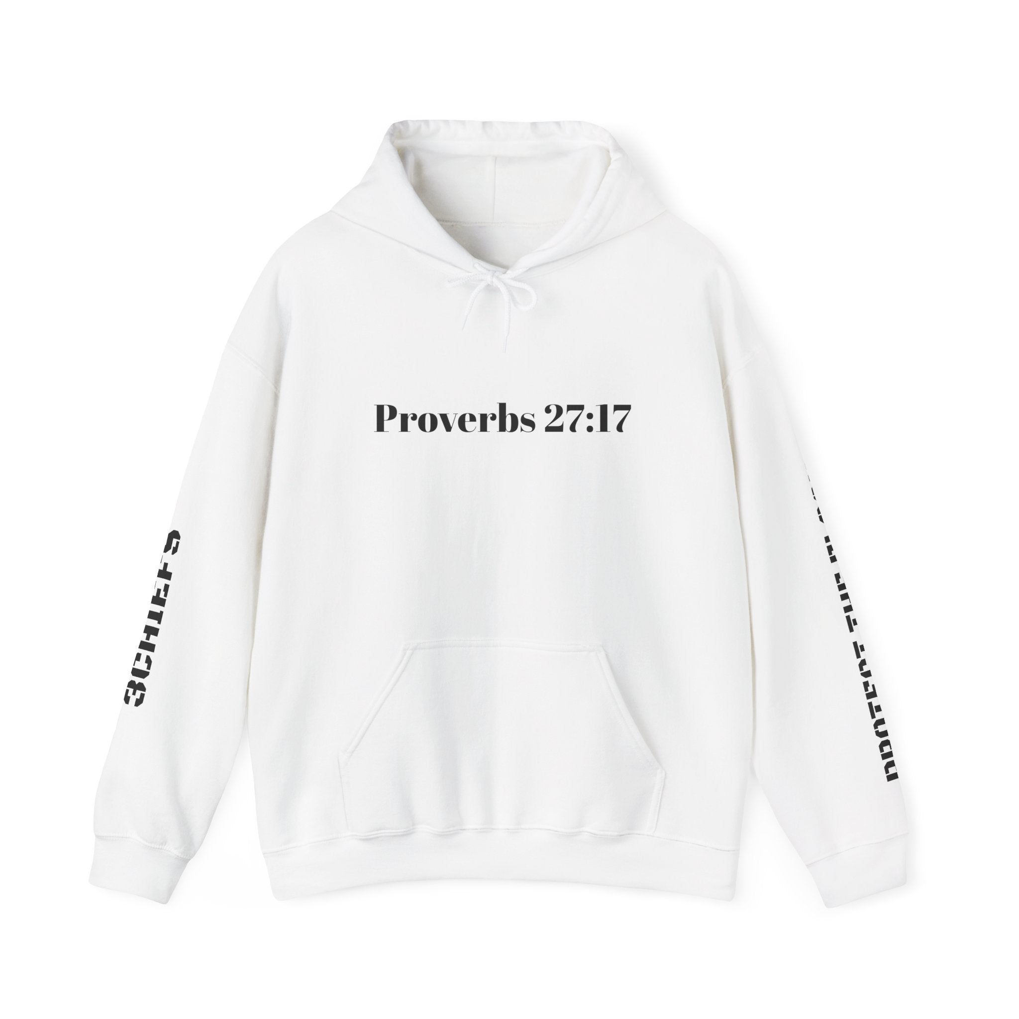 Proverbs 27:17 "I Am My Brother's Keeper" Hoodie — Christian Faith Pullover