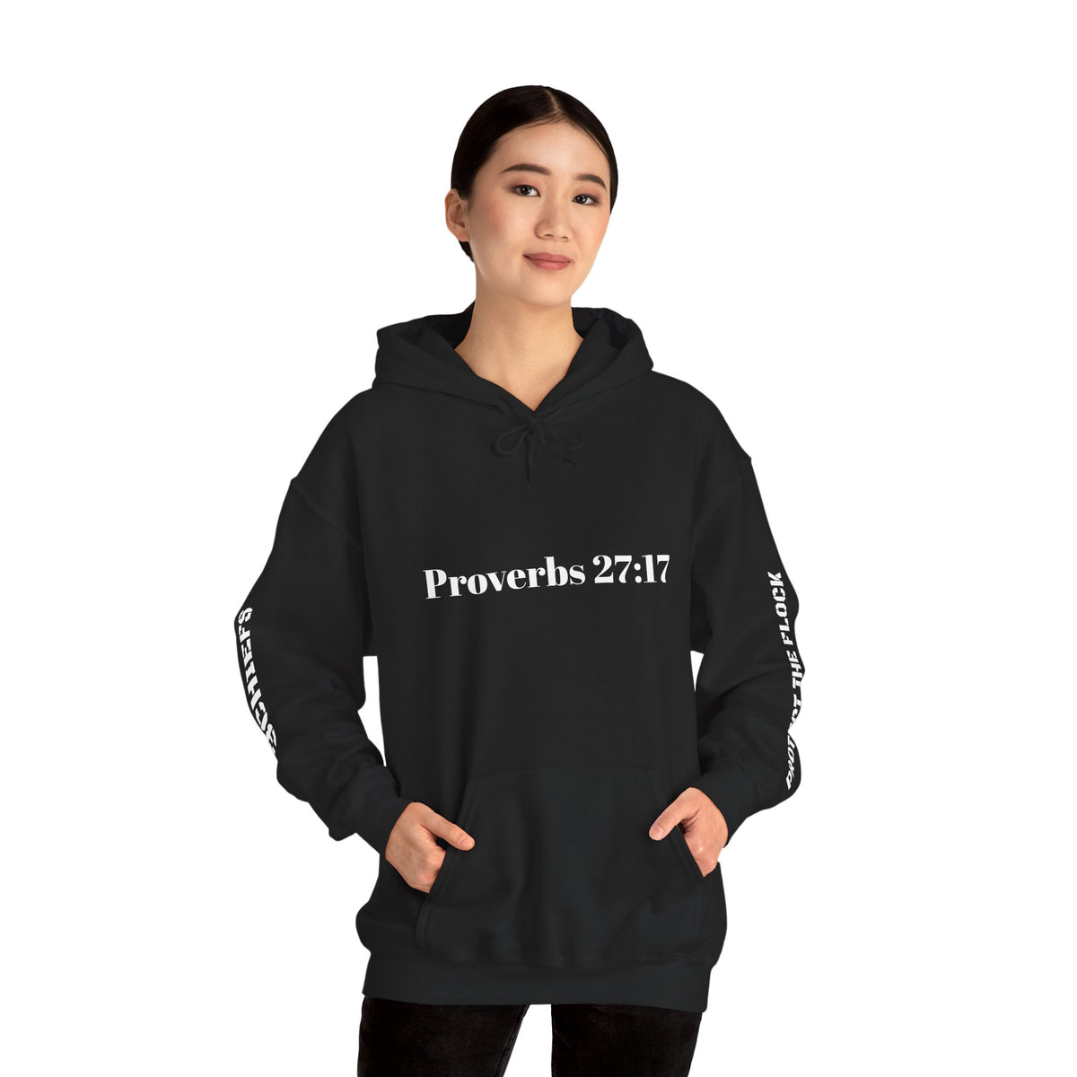 Proverbs 27:17 "I Am My Brother's Keeper" Hoodie — Christian Faith Pullover