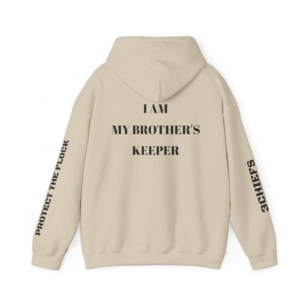 Proverbs 27:17 "I Am My Brother's Keeper" Hoodie — Christian Faith Pullover