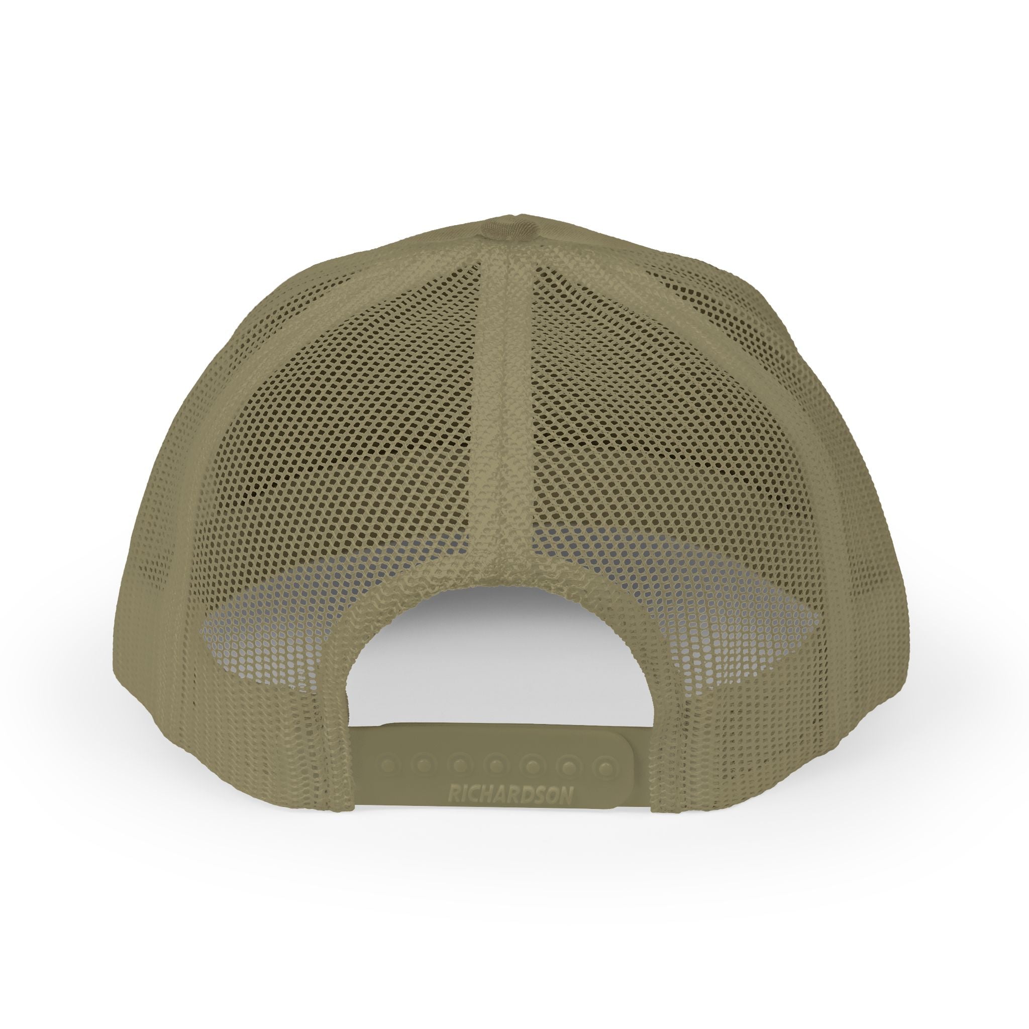 Priority Target Trucker Cap — Distressed Text Snapback Hat