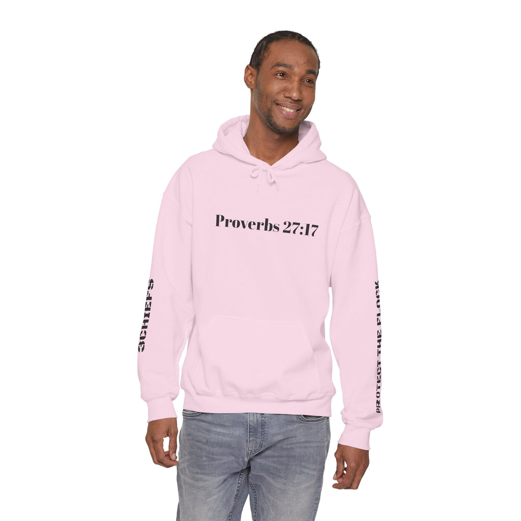 Proverbs 27:17 "I Am My Brother's Keeper" Hoodie — Christian Faith Pullover