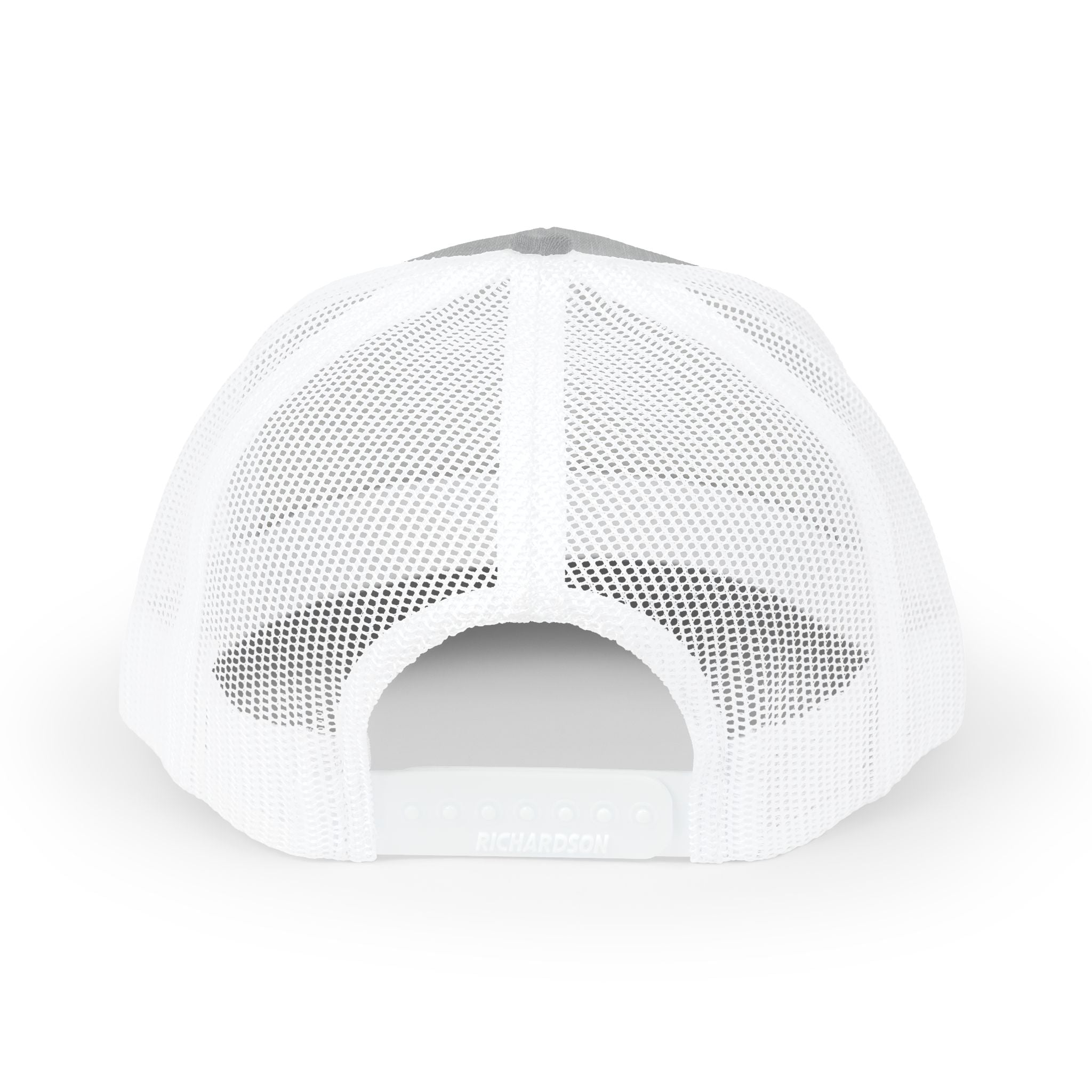 Priority Target Trucker Cap — Distressed Text Snapback Hat