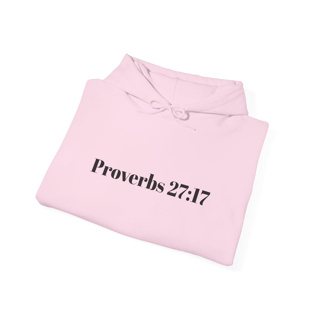Proverbs 27:17 "I Am My Brother's Keeper" Hoodie — Christian Faith Pullover