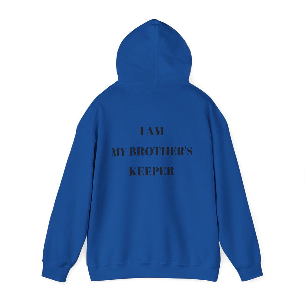 Proverbs 27:17 "I Am My Brother's Keeper" Hoodie — Christian Faith Pullover