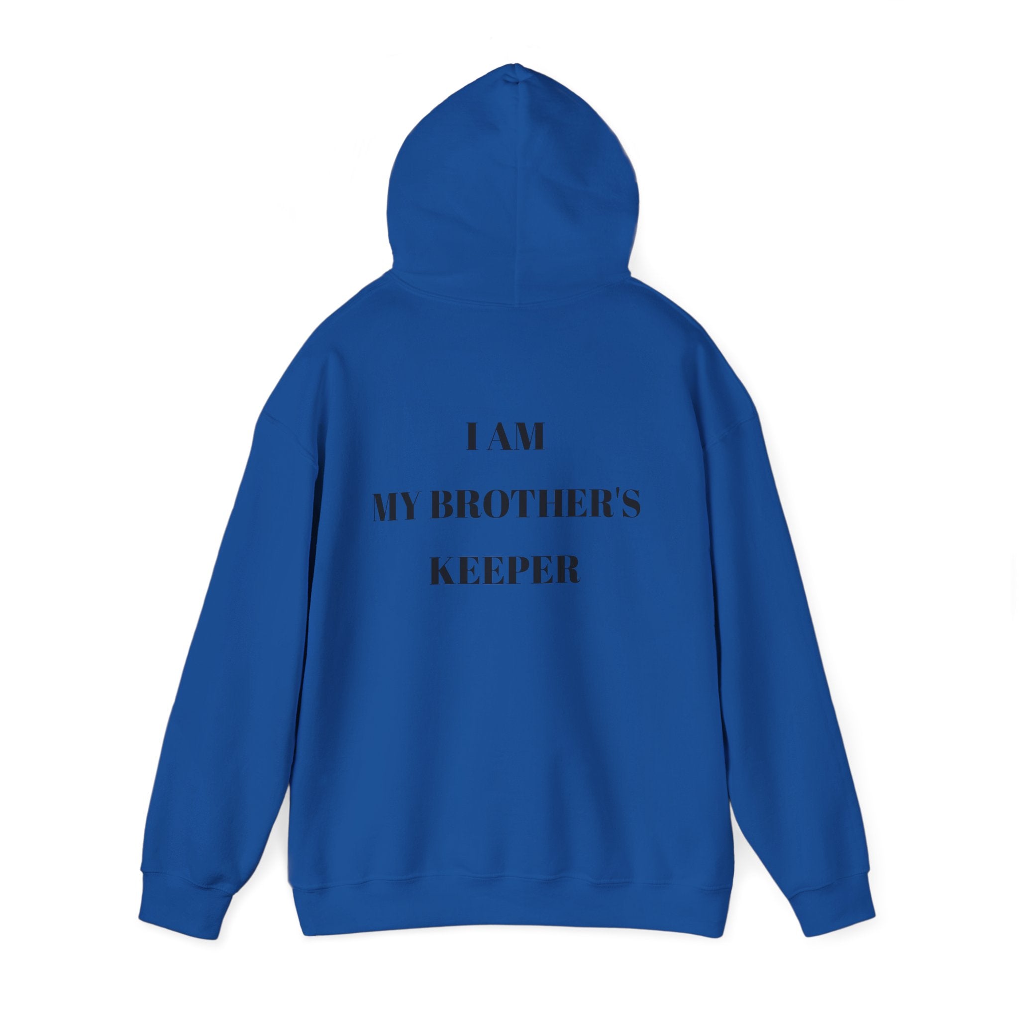 Proverbs 27:17 "I Am My Brother's Keeper" Hoodie — Christian Faith Pullover