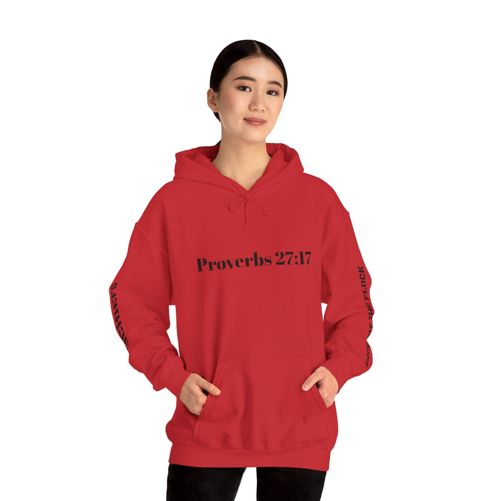 Proverbs 27:17 "I Am My Brother's Keeper" Hoodie — Christian Faith Pullover
