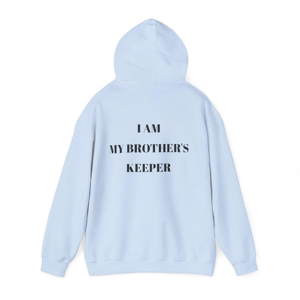 Proverbs 27:17 "I Am My Brother's Keeper" Hoodie — Christian Faith Pullover