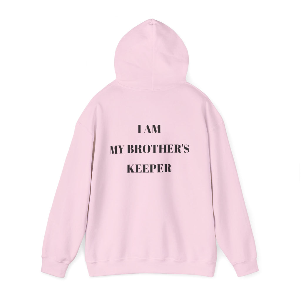 Proverbs 27:17 "I Am My Brother's Keeper" Hoodie — Christian Faith Pullover