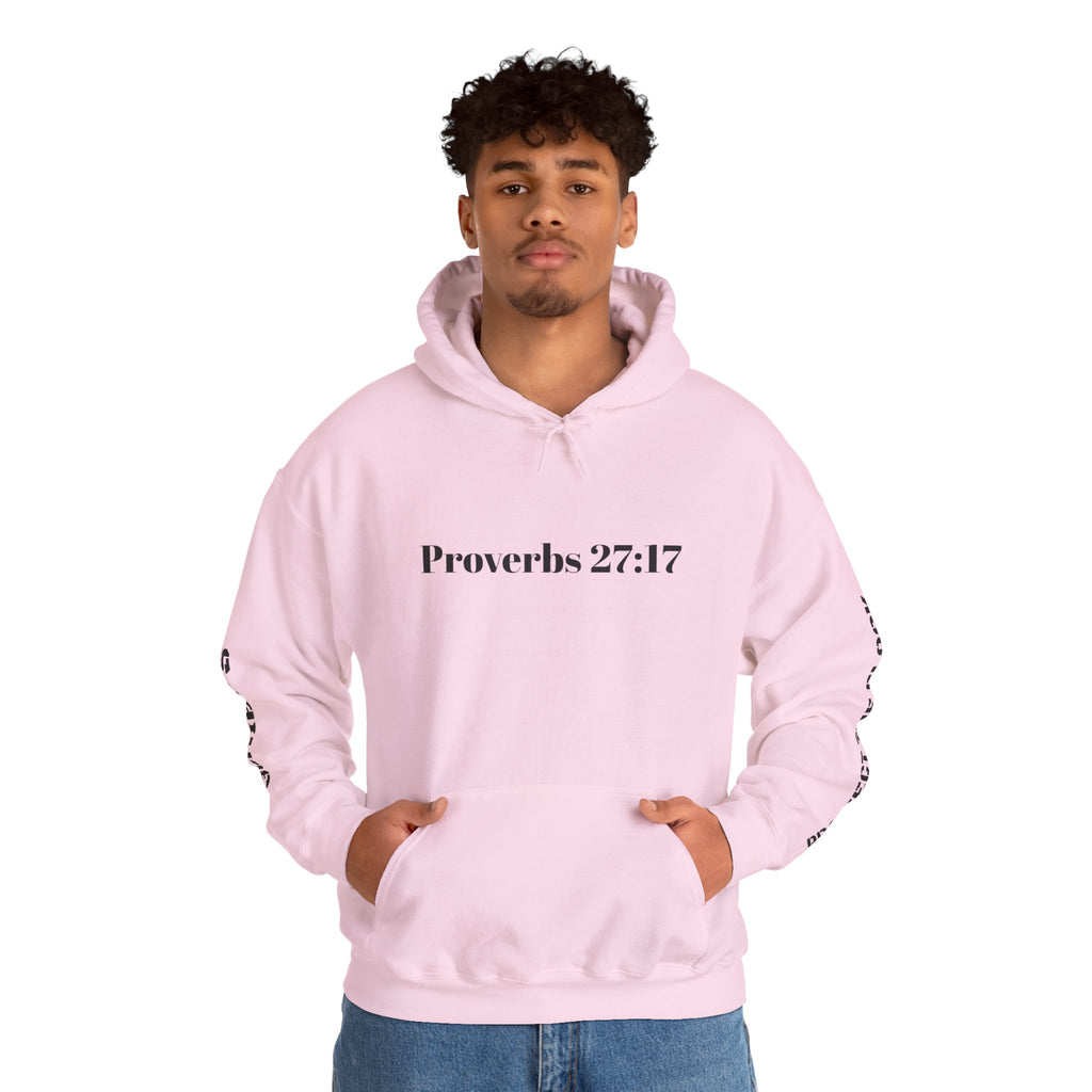 Proverbs 27:17 "I Am My Brother's Keeper" Hoodie — Christian Faith Pullover