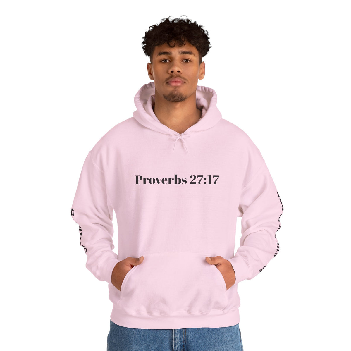 Proverbs 27:17 "I Am My Brother's Keeper" Hoodie — Christian Faith Pullover