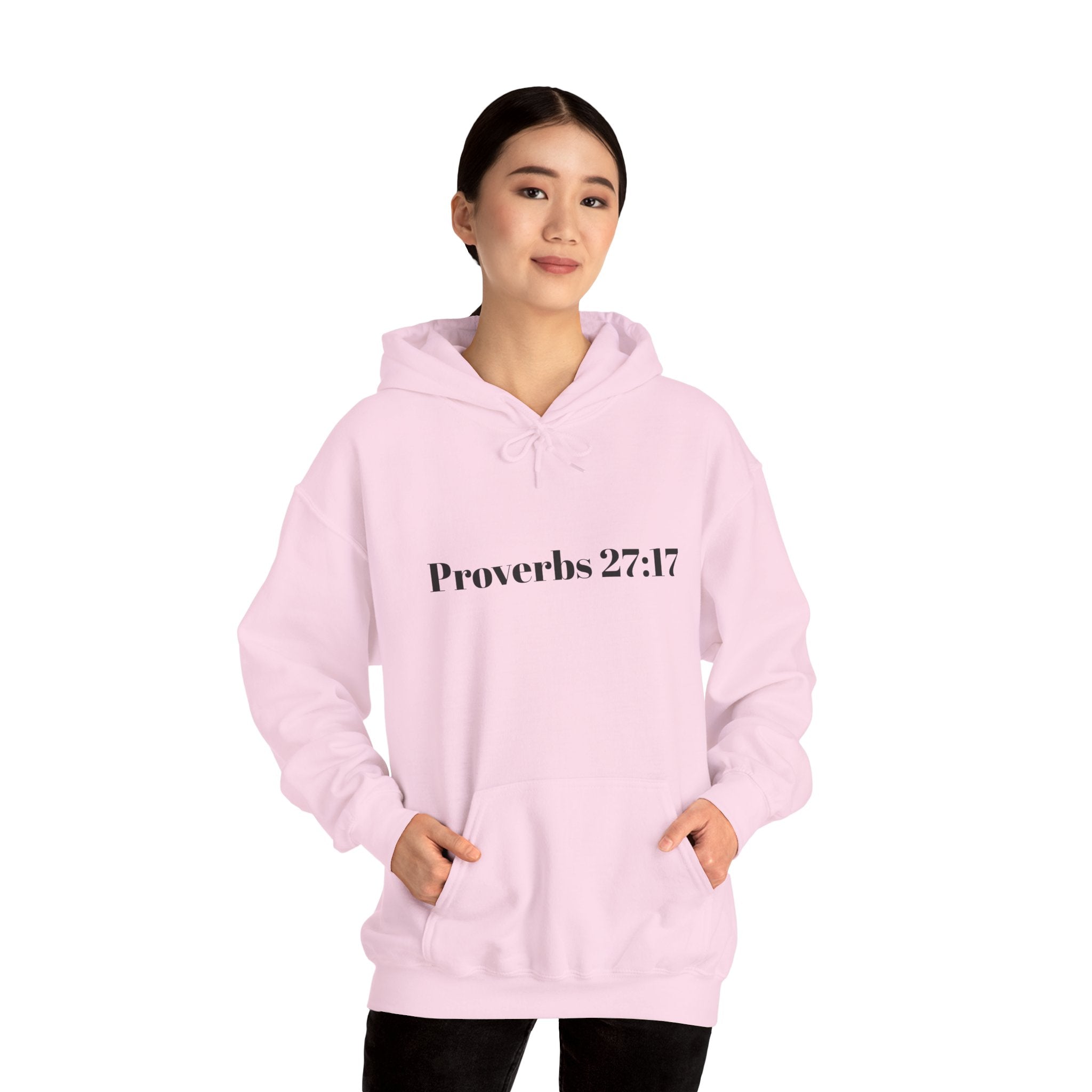 Proverbs 27:17 "I Am My Brother's Keeper" Hoodie — Christian Faith Pullover
