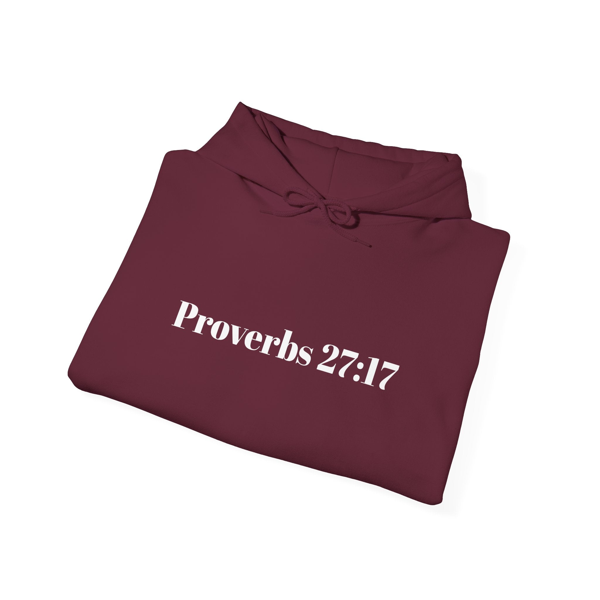 Proverbs 27:17 "I Am My Brother's Keeper" Hoodie — Christian Faith Pullover