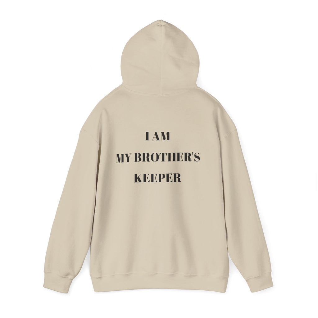 Proverbs 27:17 "I Am My Brother's Keeper" Hoodie — Christian Faith Pullover