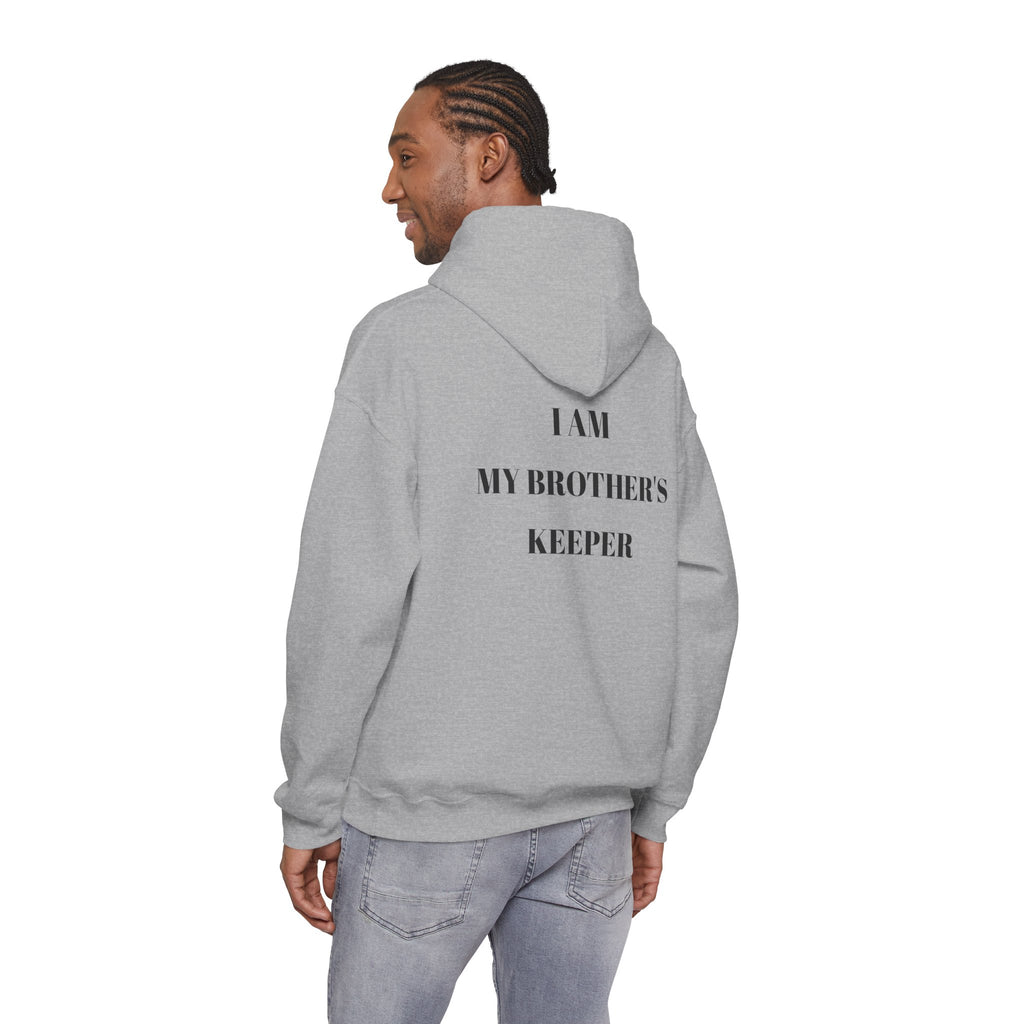Proverbs 27:17 "I Am My Brother's Keeper" Hoodie — Christian Faith Pullover