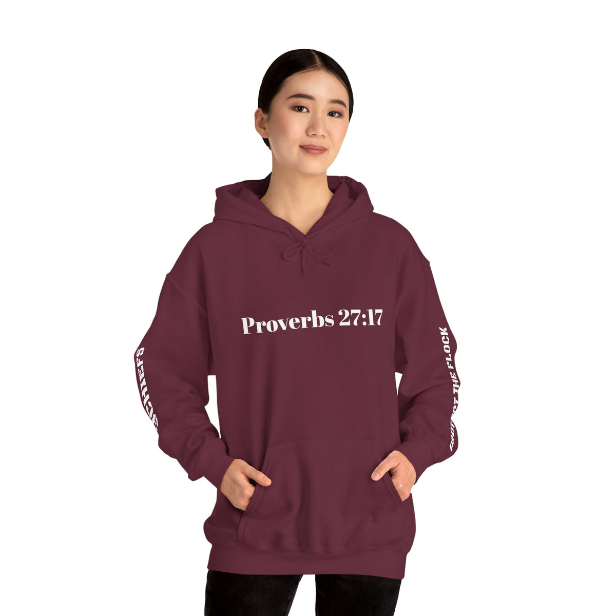 Proverbs 27:17 "I Am My Brother's Keeper" Hoodie — Christian Faith Pullover