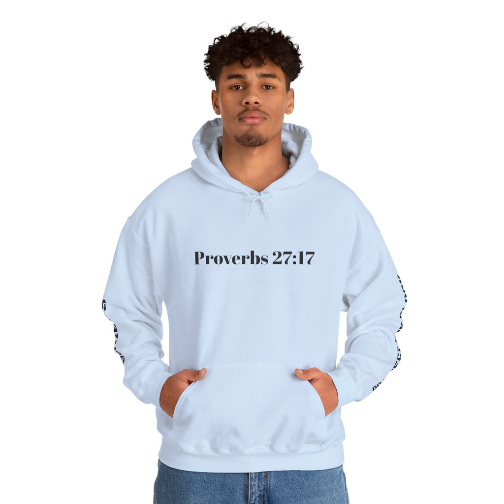 Proverbs 27:17 "I Am My Brother's Keeper" Hoodie — Christian Faith Pullover