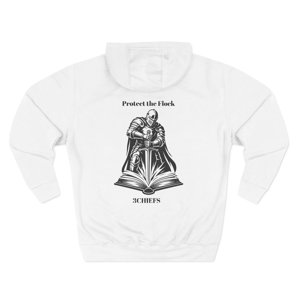 Inspirational Knight Hoodie — “Your mind is a battleground, stop going in unarmed”