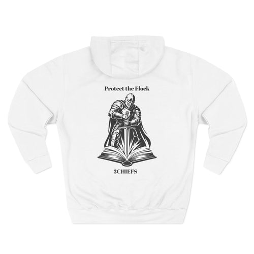 Inspirational Knight Hoodie — “Your mind is a battleground, stop going in unarmed”