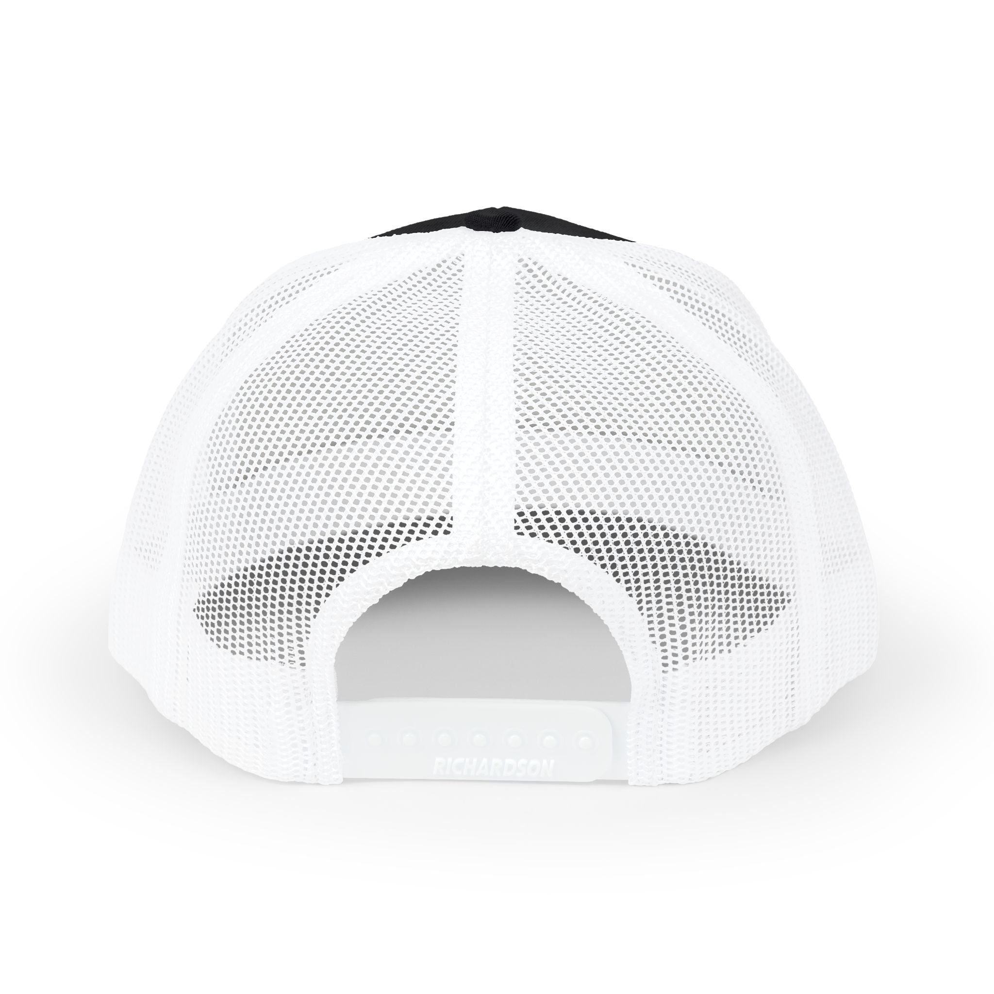Priority Target Trucker Cap — Distressed Text Snapback Hat