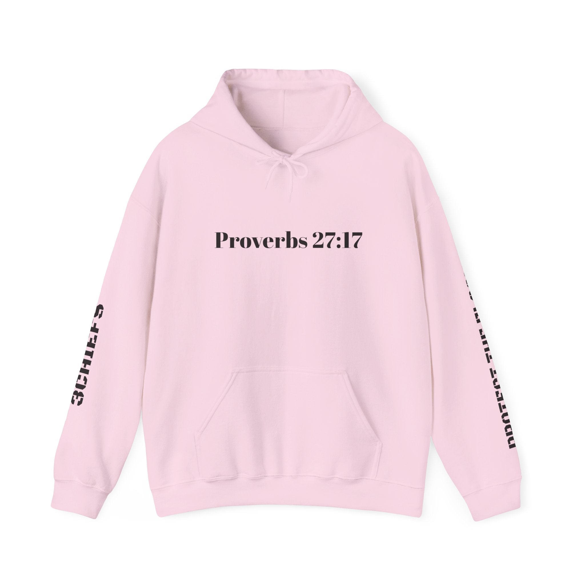 Proverbs 27:17 "I Am My Brother's Keeper" Hoodie — Christian Faith Pullover