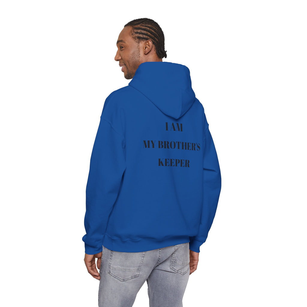 Proverbs 27:17 "I Am My Brother's Keeper" Hoodie — Christian Faith Pullover