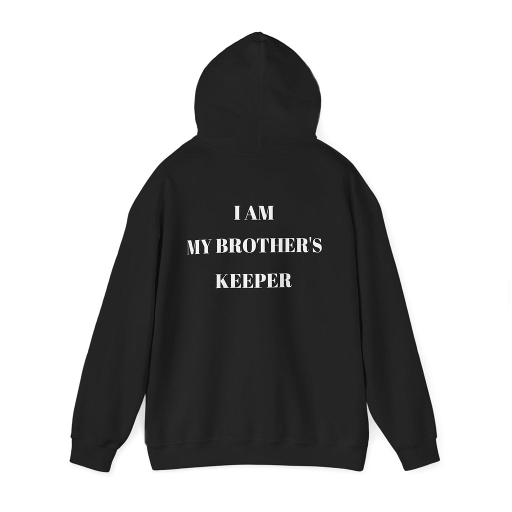 Proverbs 27:17 "I Am My Brother's Keeper" Hoodie — Christian Faith Pullover