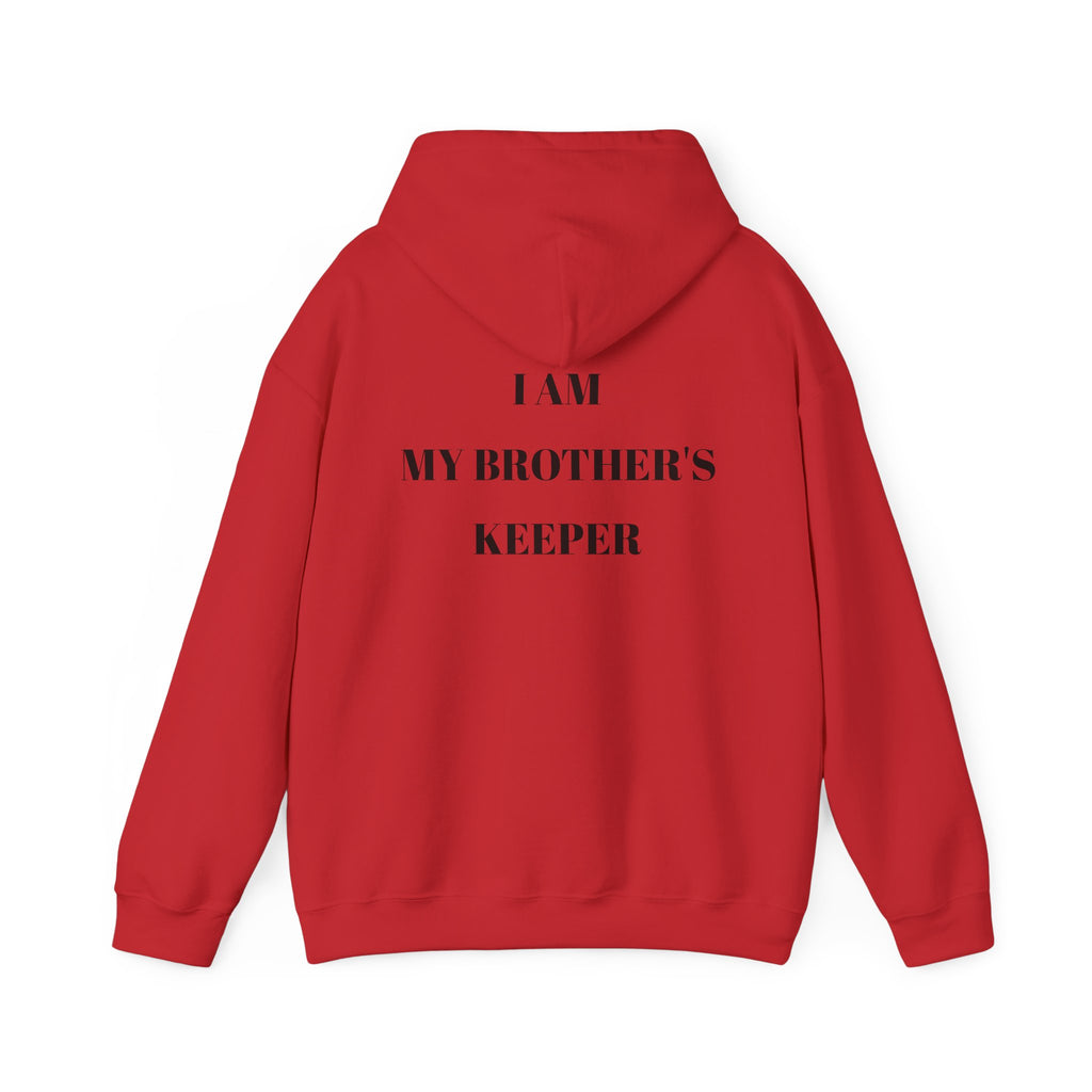 Proverbs 27:17 "I Am My Brother's Keeper" Hoodie — Christian Faith Pullover